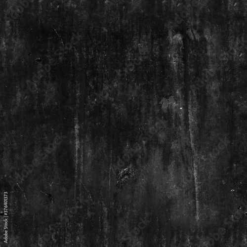 Seamless Black Walls Textures. Tileable loft background.