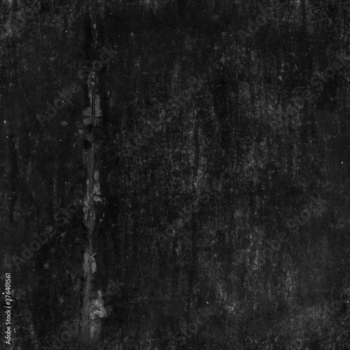 Seamless Black Walls Textures. Tileable loft background.
