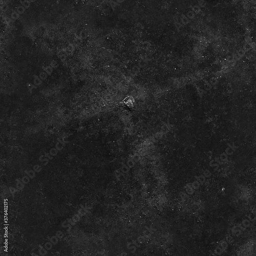Seamless Black Walls Textures. Tileable loft background.
