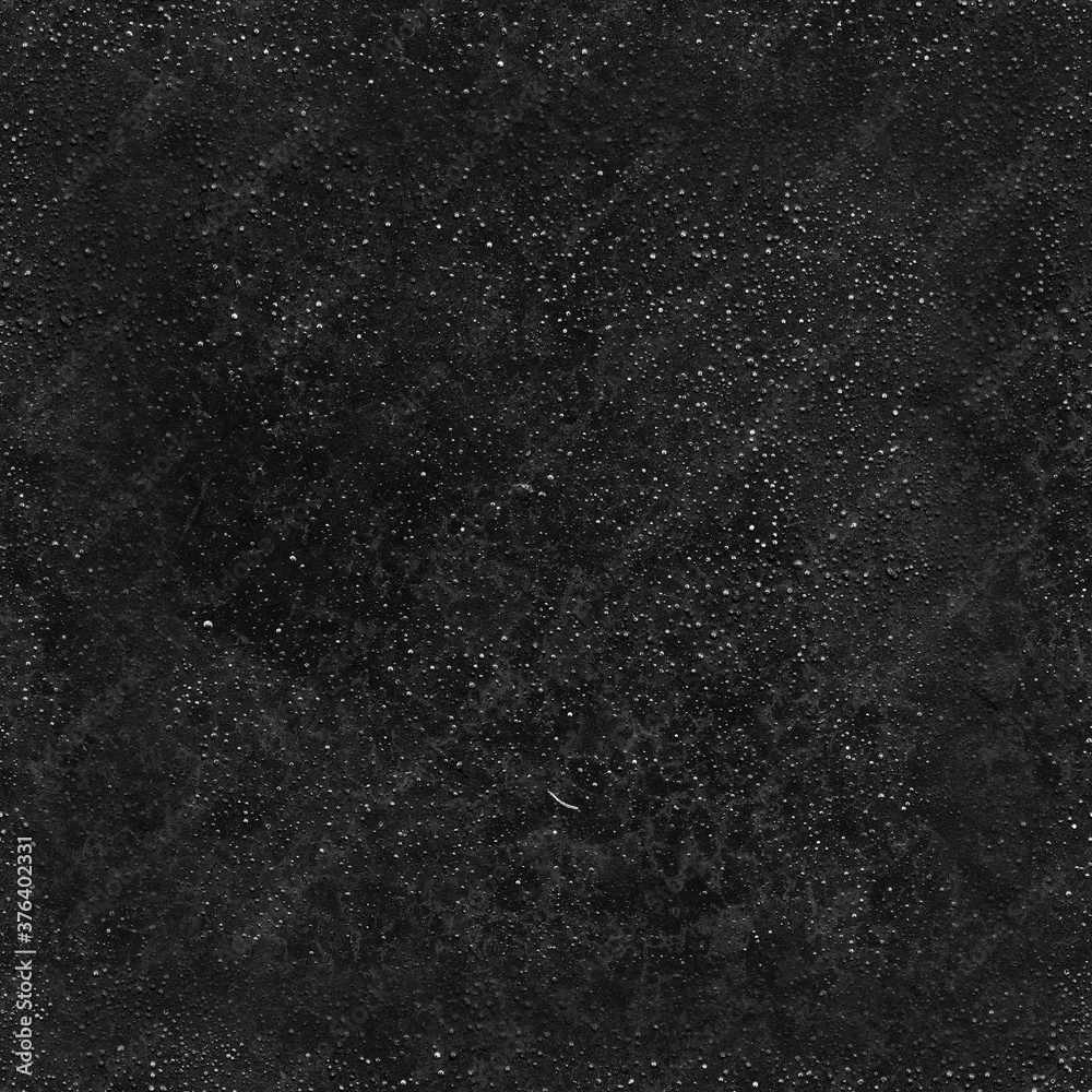 Seamless Black Walls Textures. Tileable loft background.