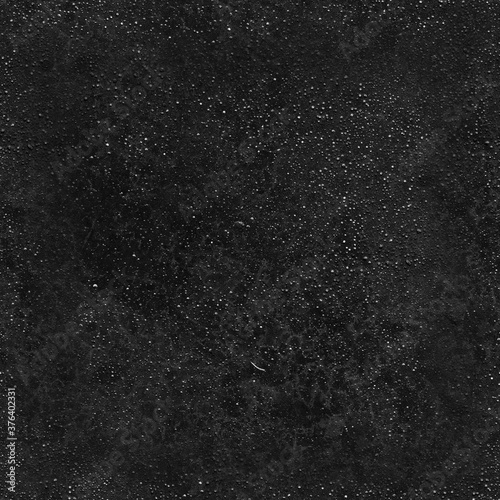 Seamless Black Walls Textures. Tileable loft background.