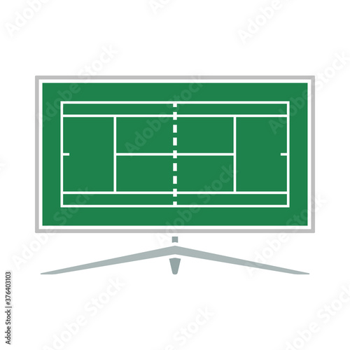 Tennis TV Translation Icon