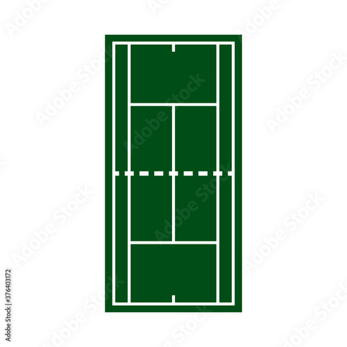 Tennis Field Mark Icon