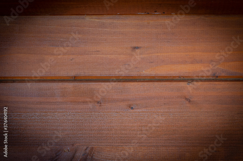 Painted natural wood background with vignetting
