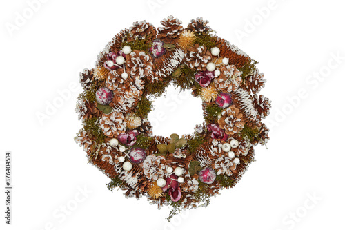 High resolution image of the Christmas wreath.