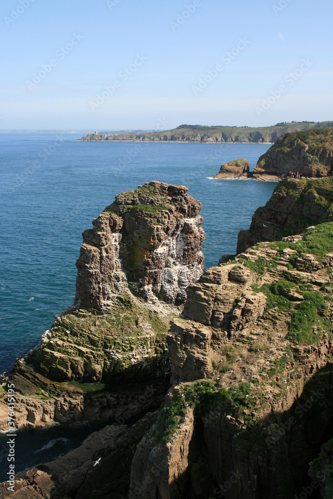 frehel cap in brittany (france) 