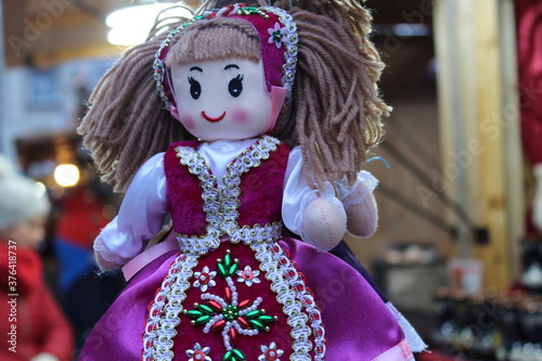 Hungarian doll in the market for sale