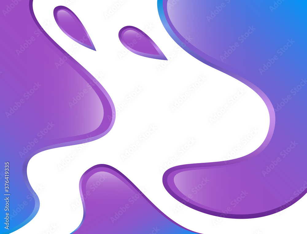 Liquid design with dominant blue color Liquid design with dominant blue color