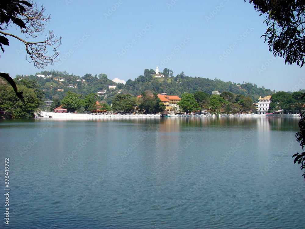 Buddhist temple, Kandy, Sri Lanka