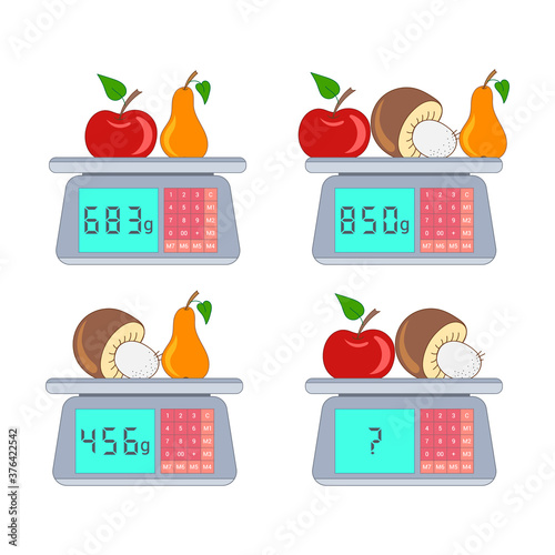 Φωτογραφία Mathematical Addition Subtraction Puzzle