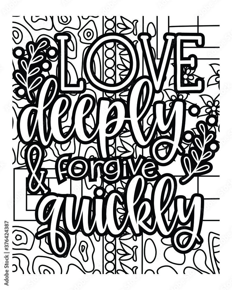 love l quotes coloring book page .inspirational quotes coloring