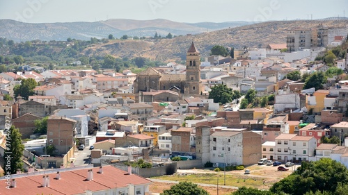 Vista panorámica de la ciudad de Loja, Granada, España