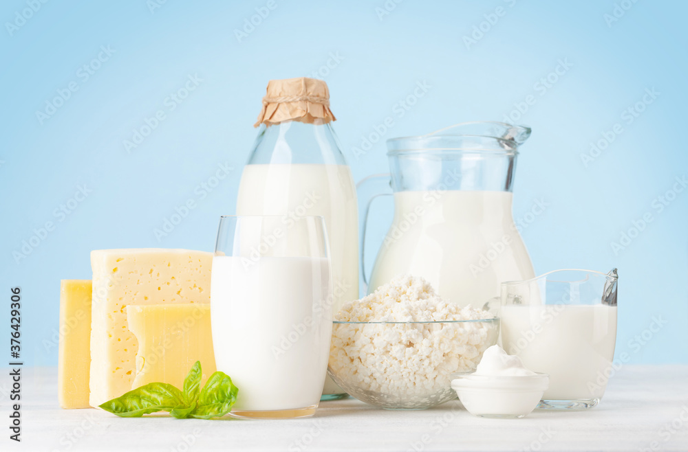 Various dairy products