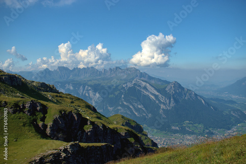 Faszinierende Berglandschaften auf dem Pizol in der Schweiz 7.8.2020 photo