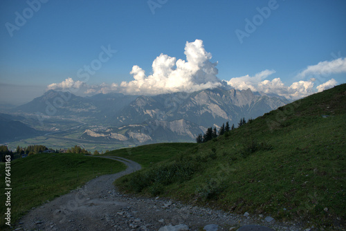 Faszinierende Berglandschaften auf dem Pizol in der Schweiz 7.8.2020 photo