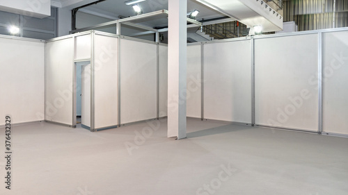 Empty Exhibition Stand