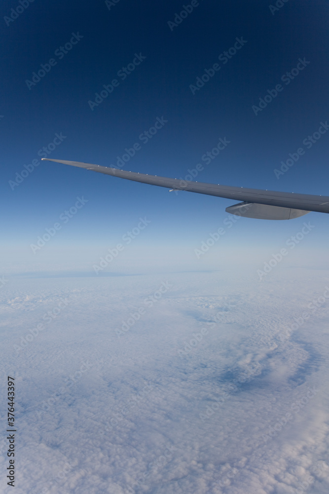 飛行機から見た空 飛行機から見た空