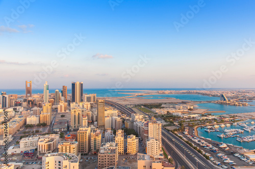 City skyline, Manama, Bahrain, Middle East