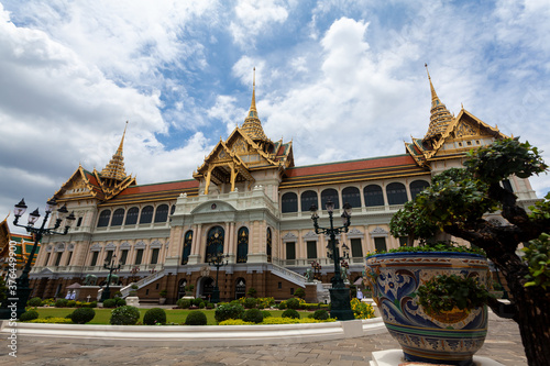 Royal grand palace in Bangkok thailand of Asia Tourist destination © prasit