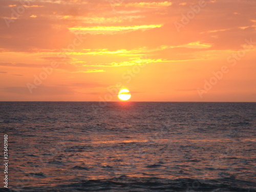Ocean Sunset in Jamaica