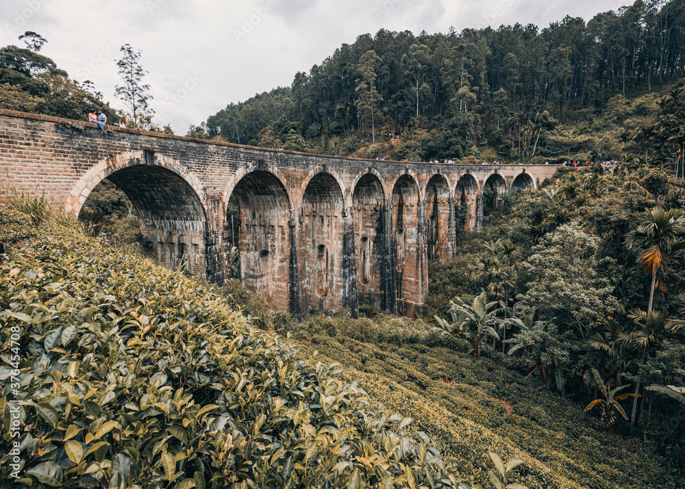 Nine Arches Bridge bei Ella in Sri Lanka