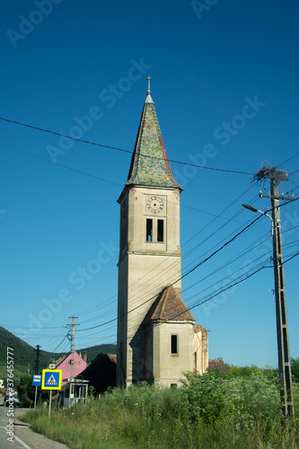 Romania ,Old Church from Teaca, 2020