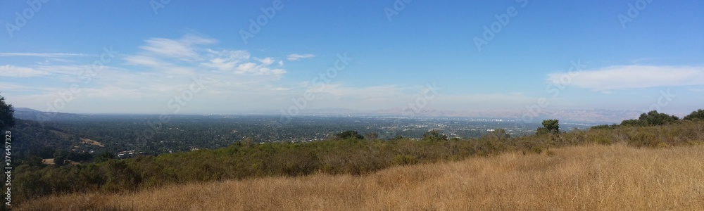panorama hill view, san jose, california