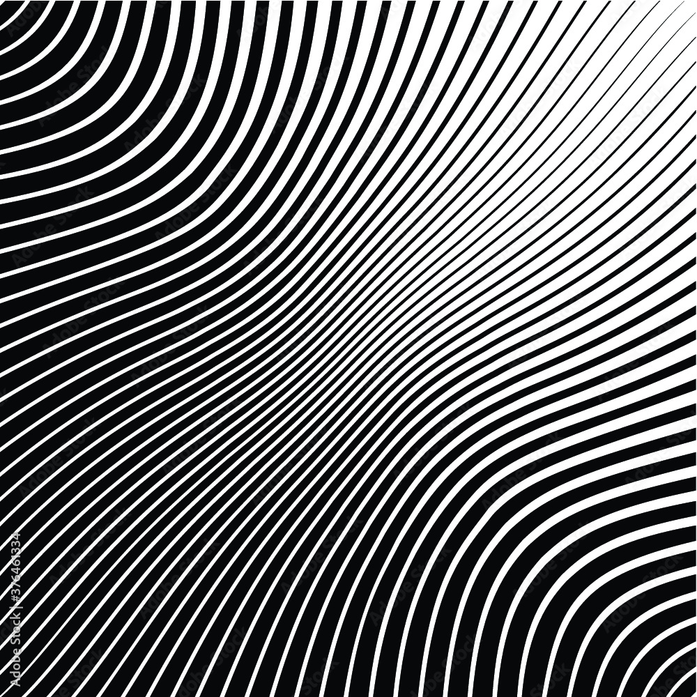 Abstract warped Diagonal Striped Background . Vector curved twisted slanting, waved lines texture
Abstract warped Diagonal Striped Background . Vector curved twisted slanting, waved lines texture