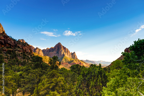 Scenic view in Zion National Park, Utah