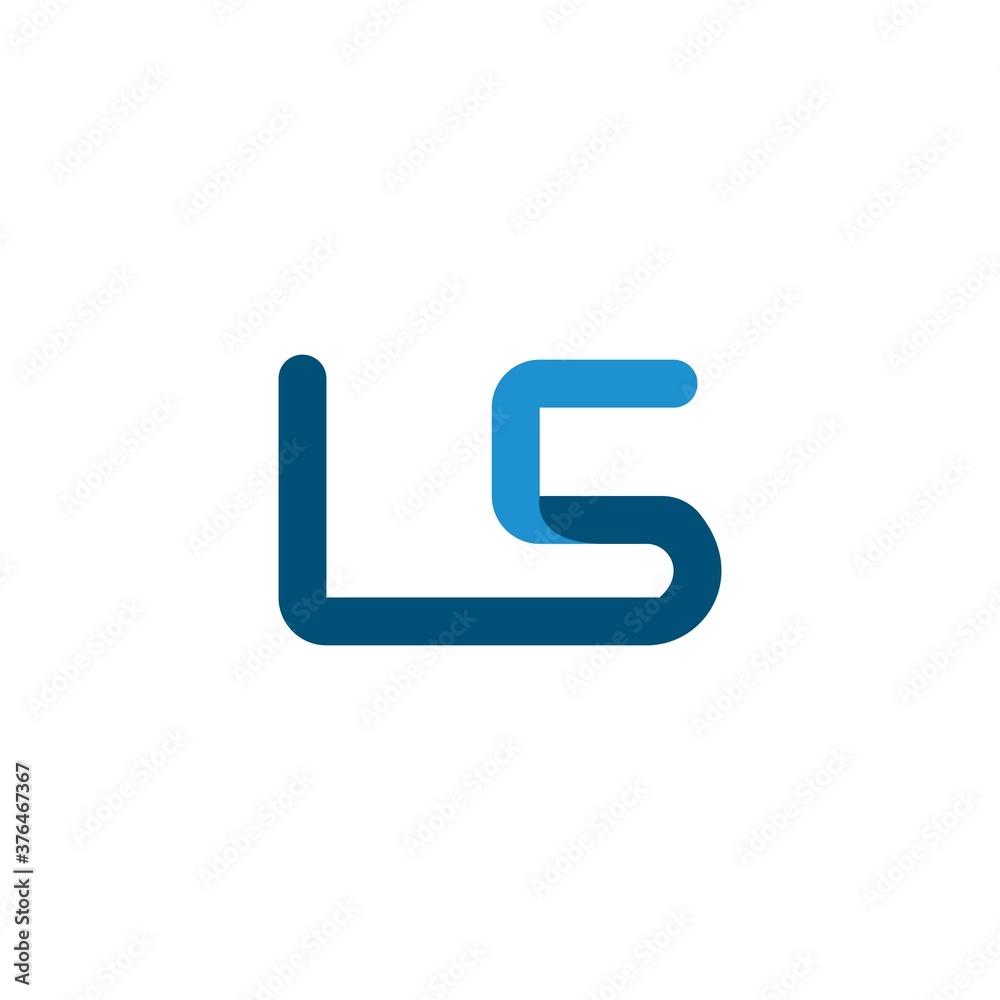 us and ls Letter Icon Design Vector us and ls Letter Icon Design Vector