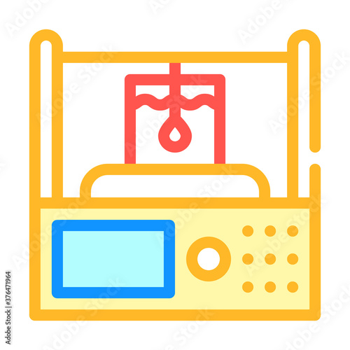 alcohol meter color icon vector isolated illustration