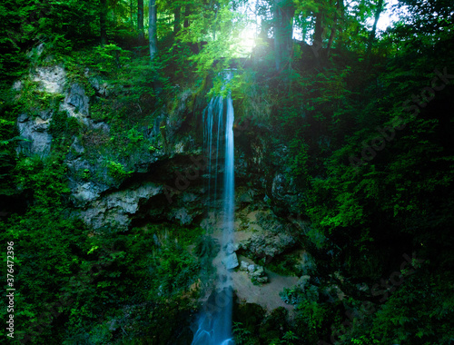 waterfall in lillafüred photo