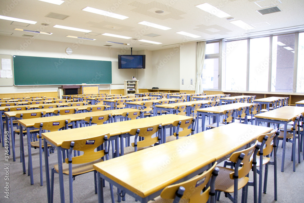 大学の講義室 大学の講義室