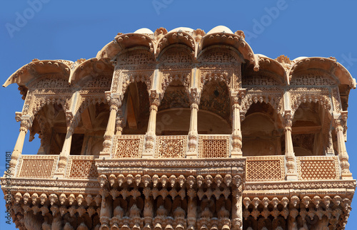Salam Singh Ki Haveli in Jaisalmer, Rajasthan state, India.