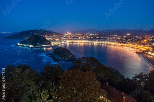 San Sebastian,bahia de de la Concha,Guipuzcoa, Euzkadi, Spain