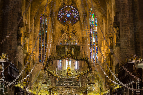 misa en la catedral, Festa De L'Estandart, civic-religious festival, Palma, Majorca, Balearic Islands, Spain, Europe © Tolo