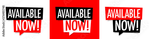 Available now !