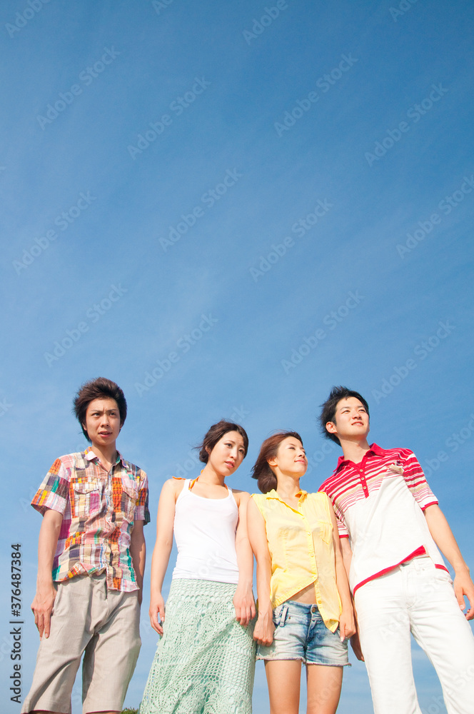 男女ポートレート