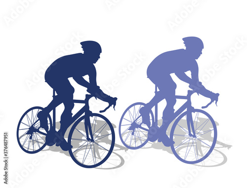 Silhouette cycling competition