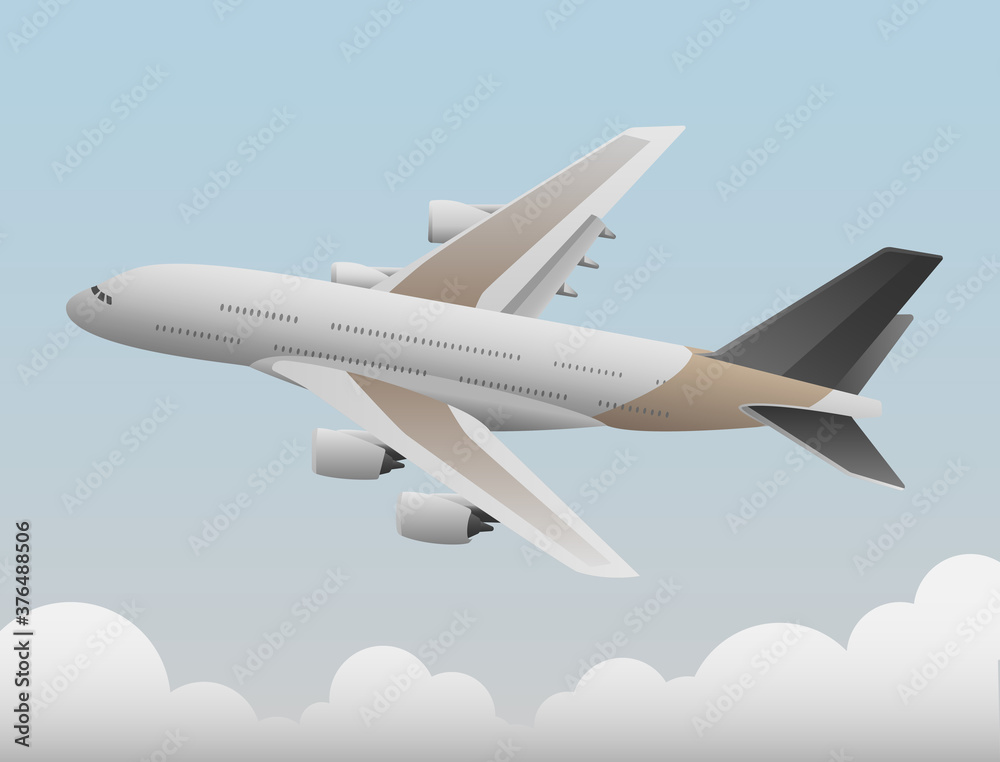The plane that flies above the clouds The plane that flies above the clouds