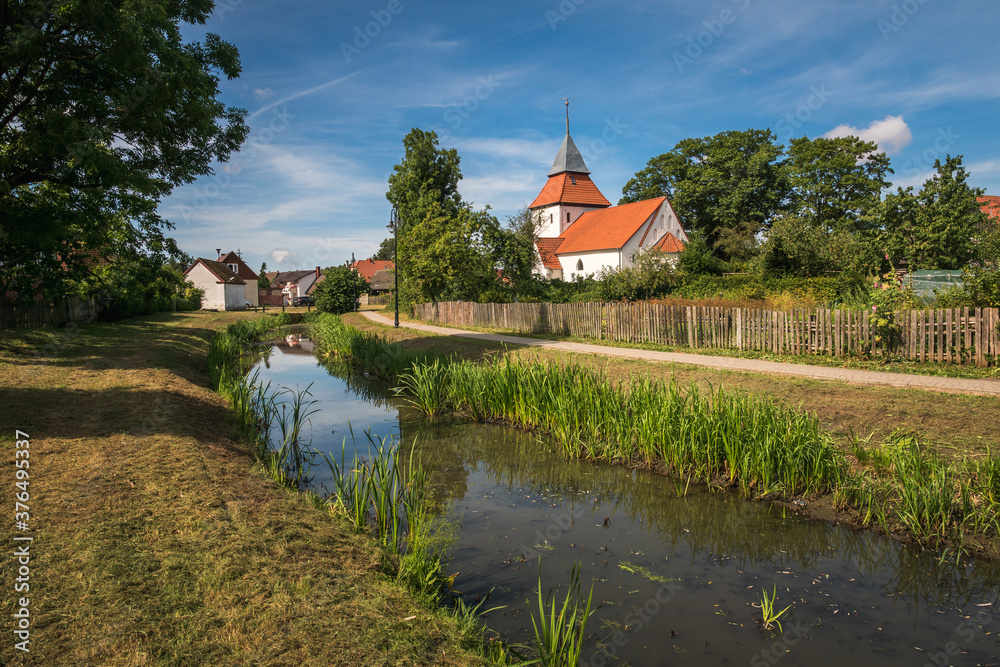 Church in the village known as the