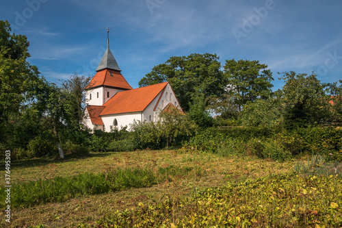 Obraz na płótnie Church in the village known as the