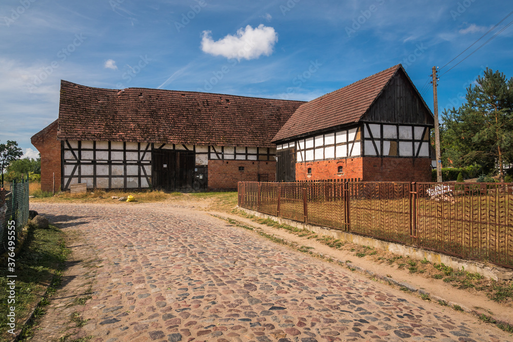 Historic buildings in the village known as the