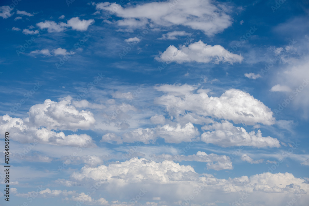 Obraz premium blue sky with clouds