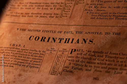Second Corinthians photo