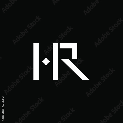 hr vector logo abstract