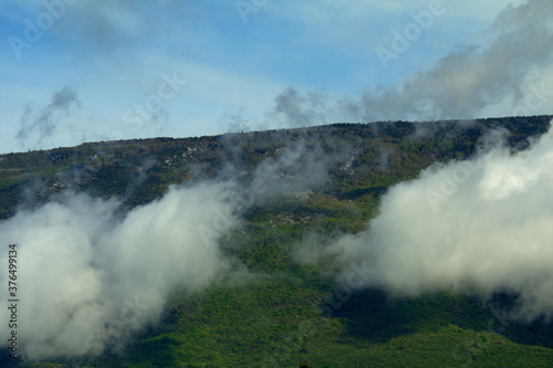 cloud in the mountains,nature, sky, landscape,white, natural,view,panorama,