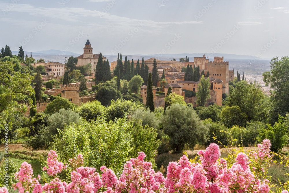 Alhambra of granada National monument
