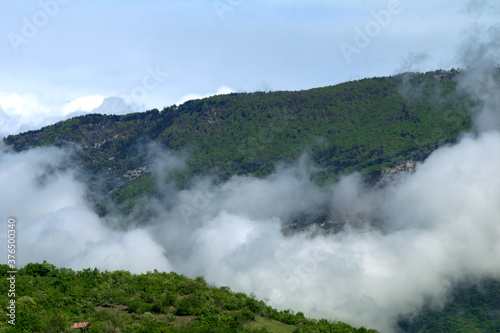 clouds in the mountains,nature, sky,landscape,view, forest,outdoors,