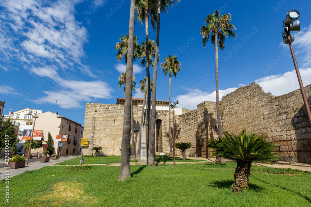 Obraz premium Historical ruins in Merida Spain